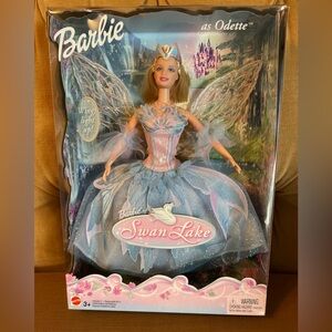 Rare Barbie as Odette in Swan Lake with Light-Up Wings